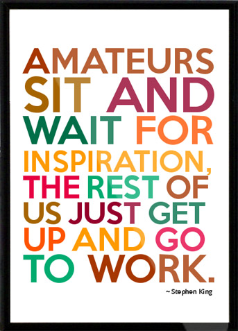 work aside, this quote spoke to me because i'm always curious, what are you waiting for?